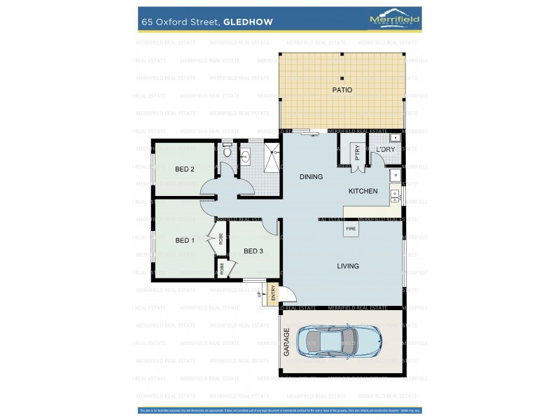 65 Oxford Street, Gledhow WA 6330 Floorplan
