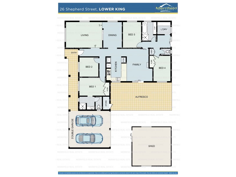 26 Shepherd Street, Lower King WA 6330 Floorplan