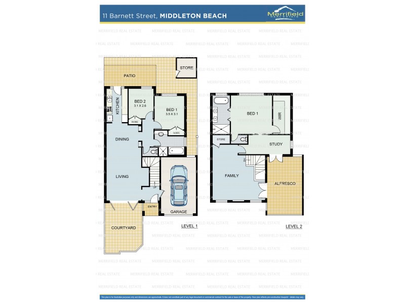 11 Barnett Street, Middleton Beach WA 6330 Floorplan