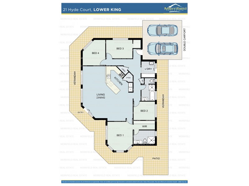 21 Hyde Court, Lower King WA 6330 Floorplan