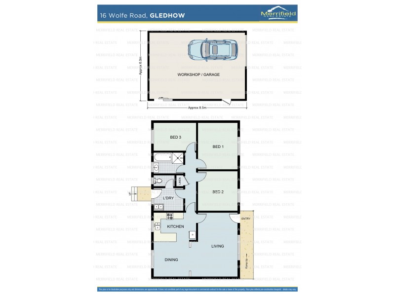 16 Wolfe Road, Gledhow WA 6330 Floorplan