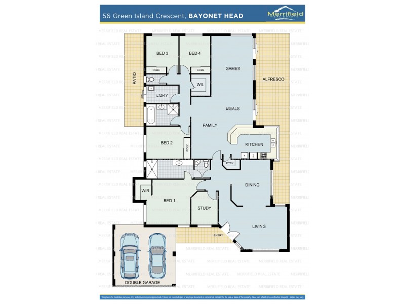 56 Green Island Crescent, Bayonet Head WA 6330 Floorplan