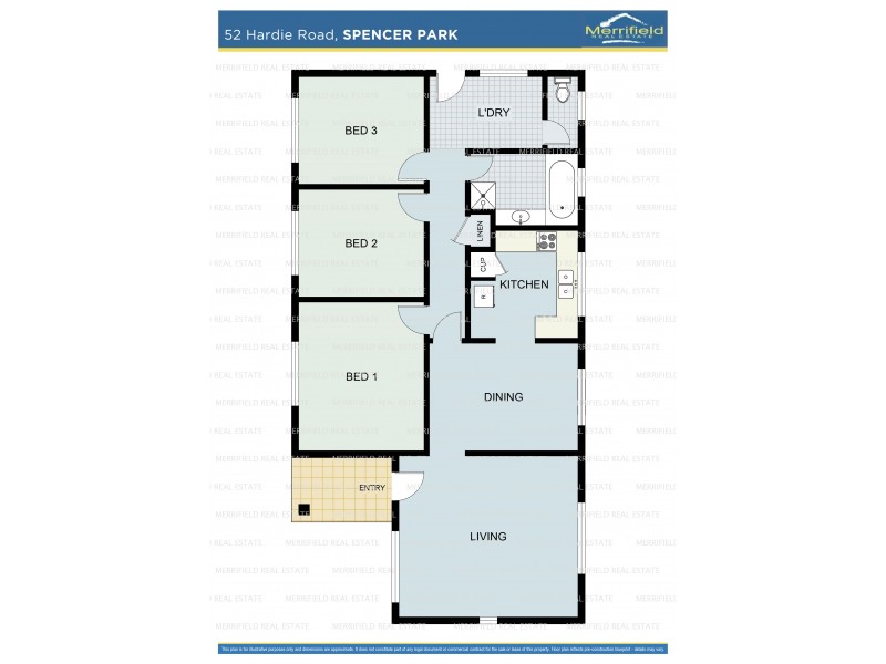 52 Hardie Road, Spencer Park WA 6330 Floorplan