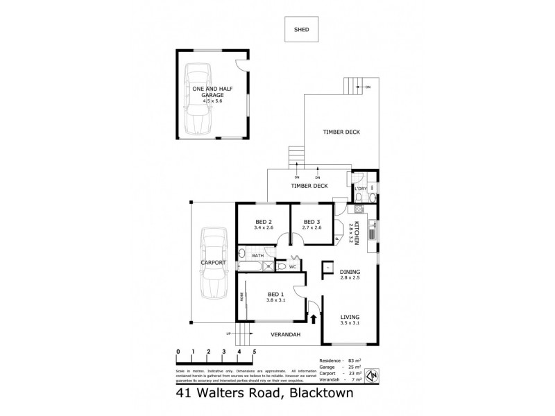 41 Walters Rd, Blacktown NSW 2148 Floorplan