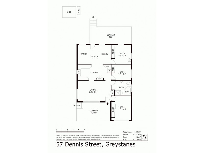 57 Dennis St, Greystanes NSW 2145 Floorplan