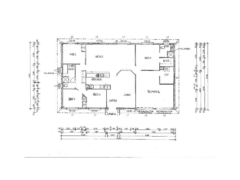 189 Bluff Road, Cedar Vale QLD 4285 Floorplan