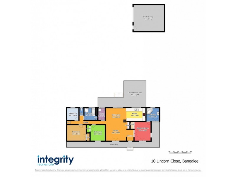 10 Lincorn Close, Bangalee NSW 2541 Floorplan