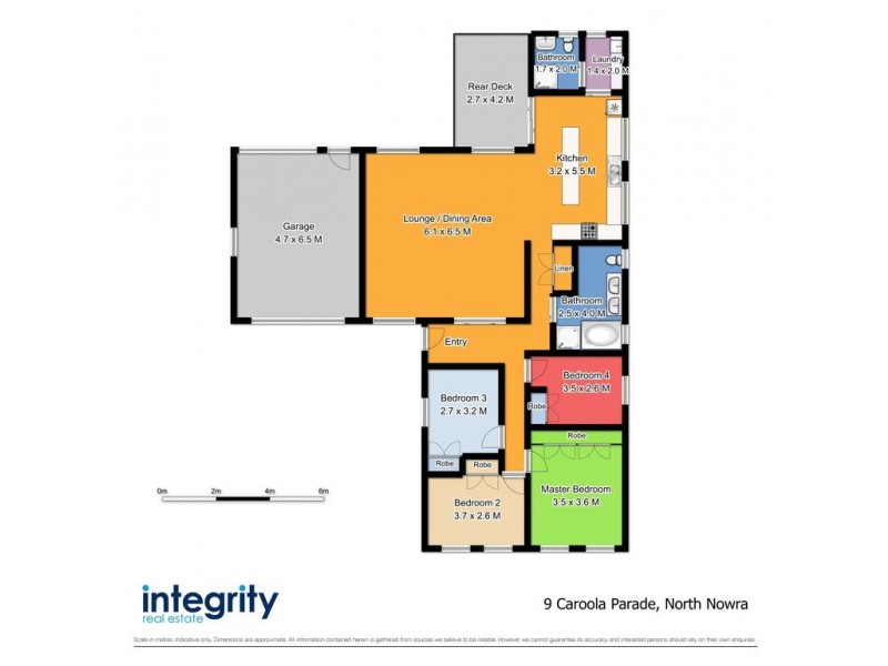 9 Caroola Parade, North Nowra NSW 2541 Floorplan