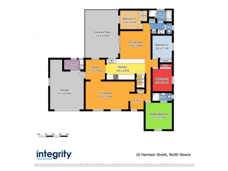 16 Harrison Street, North Nowra NSW 2541 Floorplan