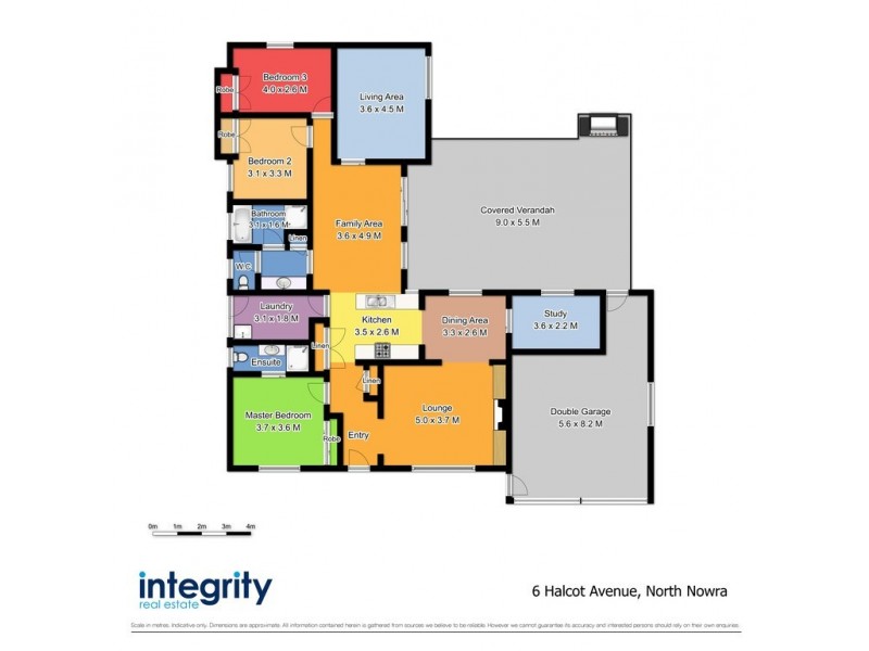 6 Halcot Avenue, North Nowra NSW 2541 Floorplan
