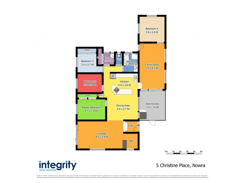 5 Christine Place, Nowra NSW 2541 Floorplan