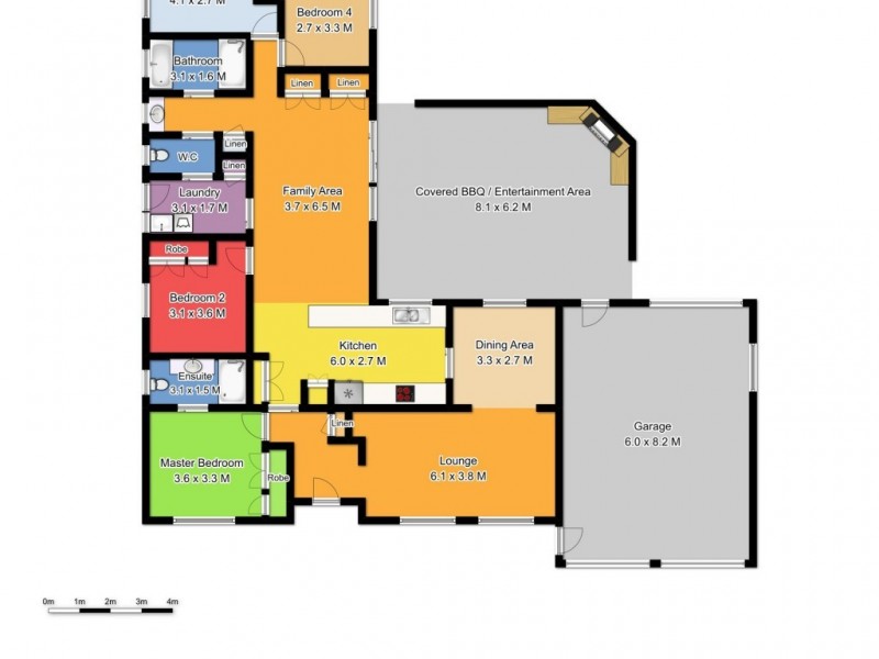6 Farrelly Place, Bomaderry NSW 2541 Floorplan
