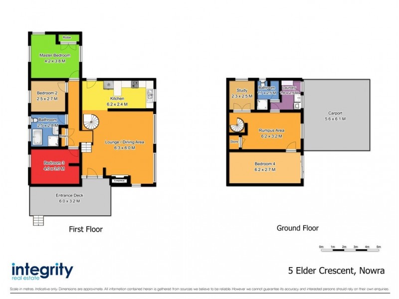5 Elder Crescent, Nowra NSW 2541 Floorplan