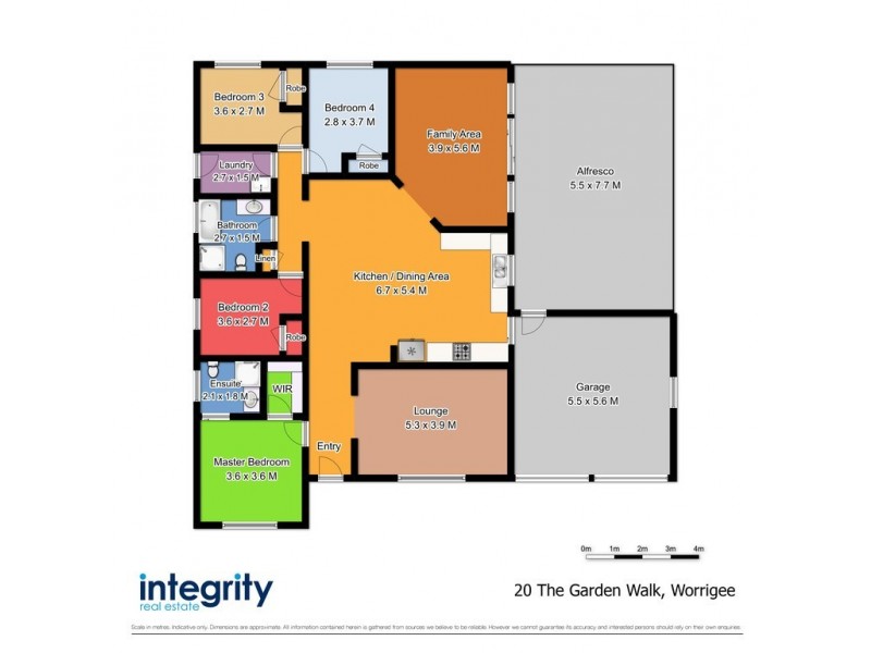 20 The Garden Walk, Worrigee NSW 2540 Floorplan