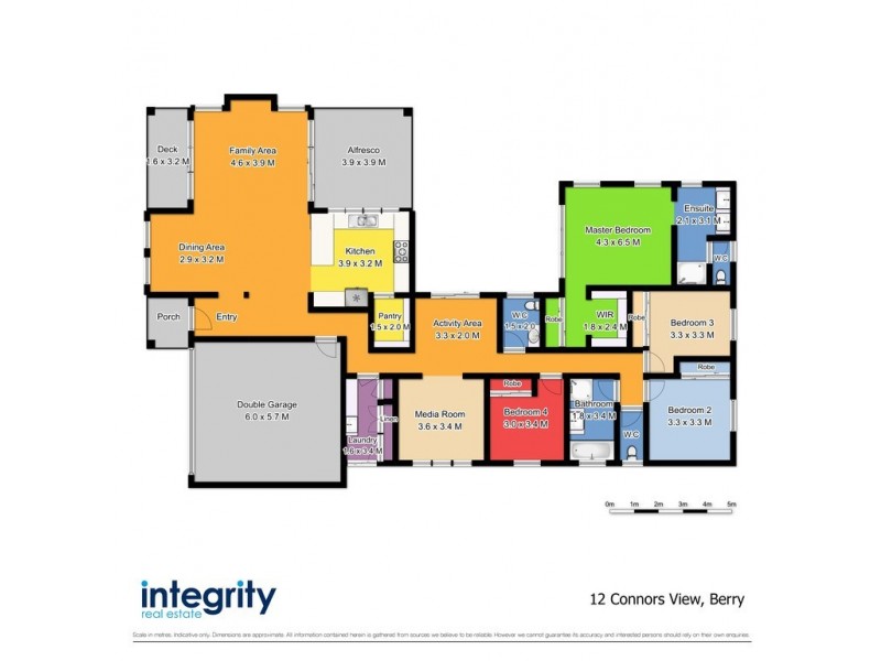 12 Connors View, Berry NSW 2535 Floorplan