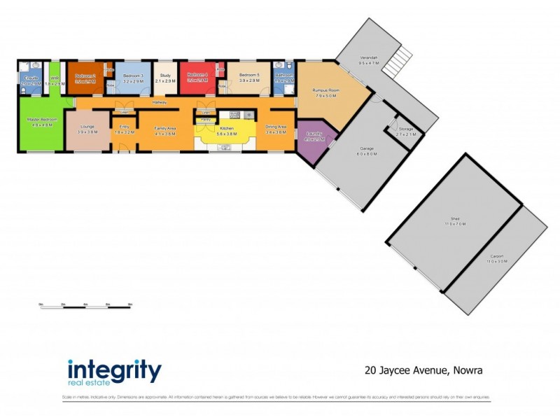 20 Jaycee Avenue, Nowra NSW 2541 Floorplan