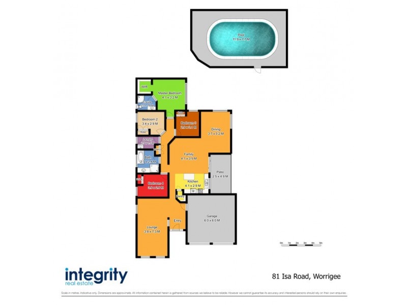 81 Isa Road, Worrigee NSW 2540 Floorplan