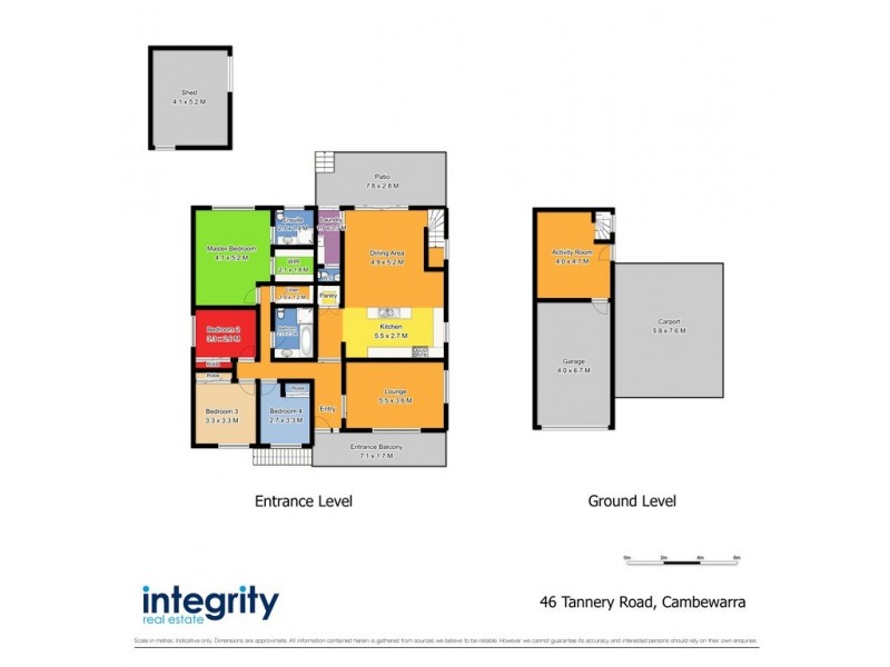 46 Tannery Road, Cambewarra NSW 2540 Floorplan