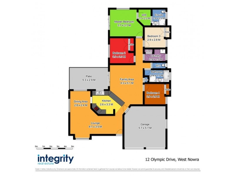 12 Olympic Drive, West Nowra NSW 2541 Floorplan