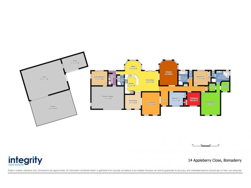 14 Appleberry Close, Bomaderry NSW 2541 Floorplan