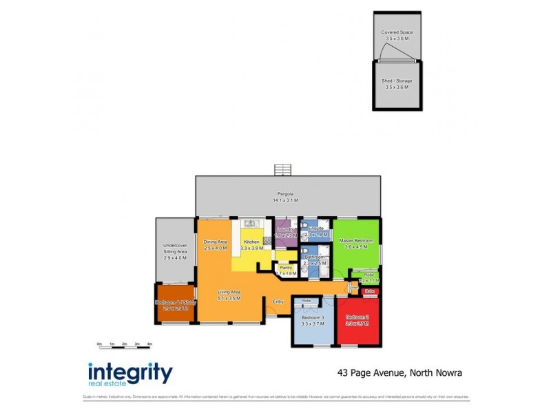 43 Page Avenue, North Nowra NSW 2541 Floorplan