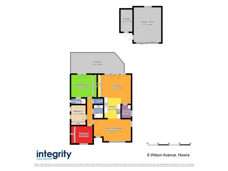 6 Wilson Avenue, Nowra NSW 2541 Floorplan