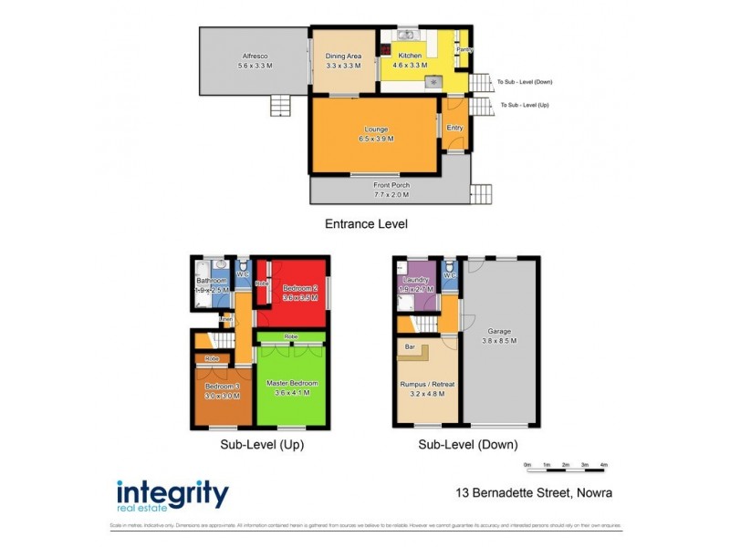 13 Bernadette Avenue, Nowra NSW 2541 Floorplan