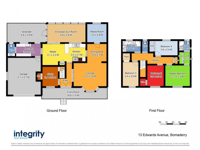 13 Edwards Avenue, Bomaderry NSW 2541 Floorplan