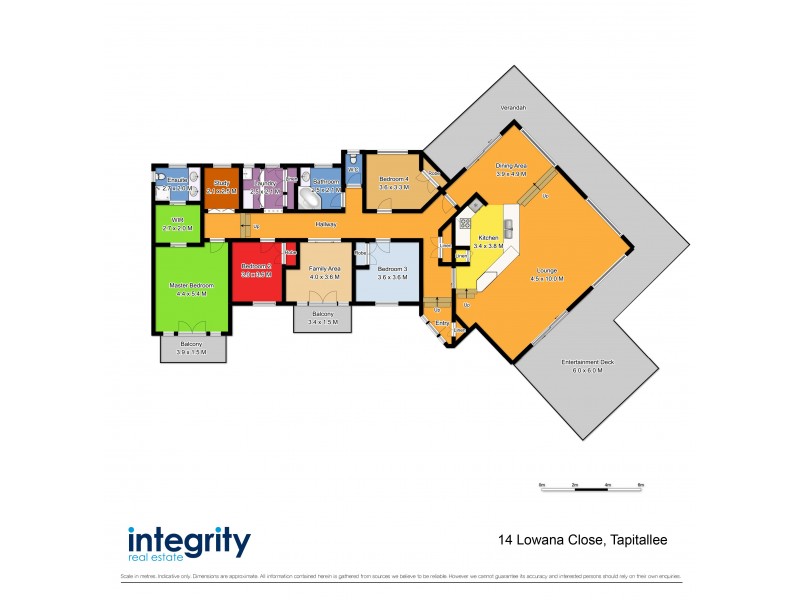 14 Lowana Close, Tapitallee NSW 2540 Floorplan