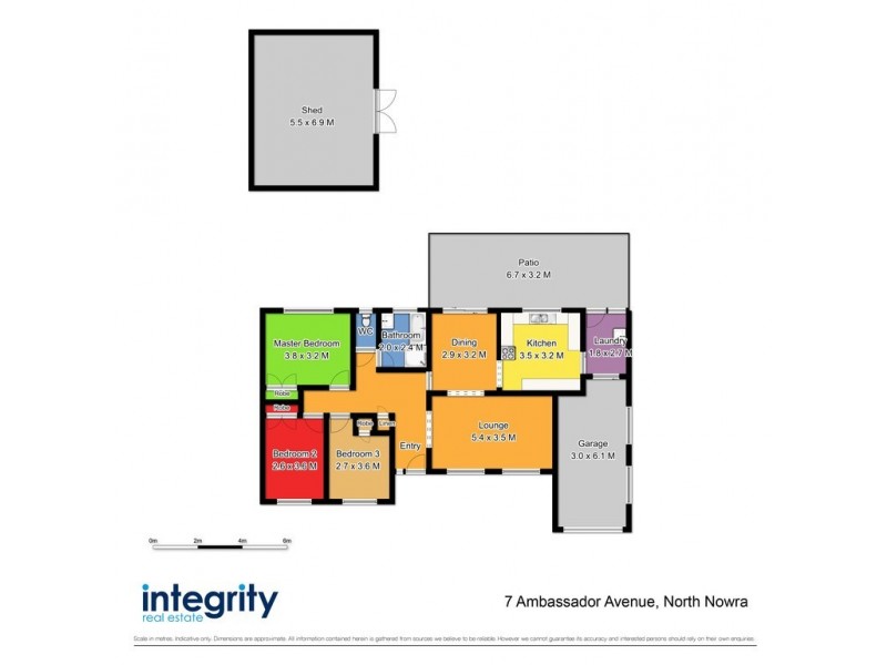 7 Ambassador Avenue, North Nowra NSW 2541 Floorplan