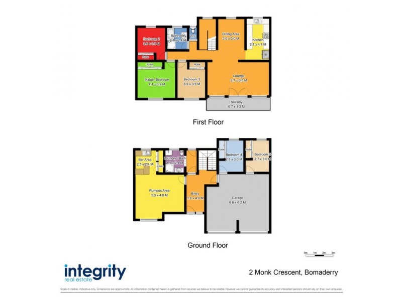 2 Monk Crescent, Bomaderry NSW 2541 Floorplan