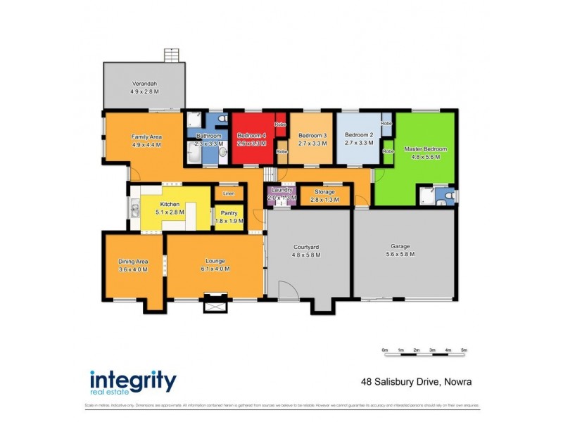 48 Salisbury Drive, Nowra NSW 2541 Floorplan