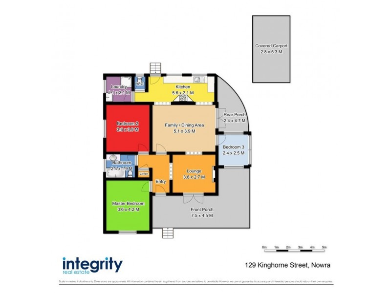 129 Kinghorne Street, Nowra NSW 2541 Floorplan