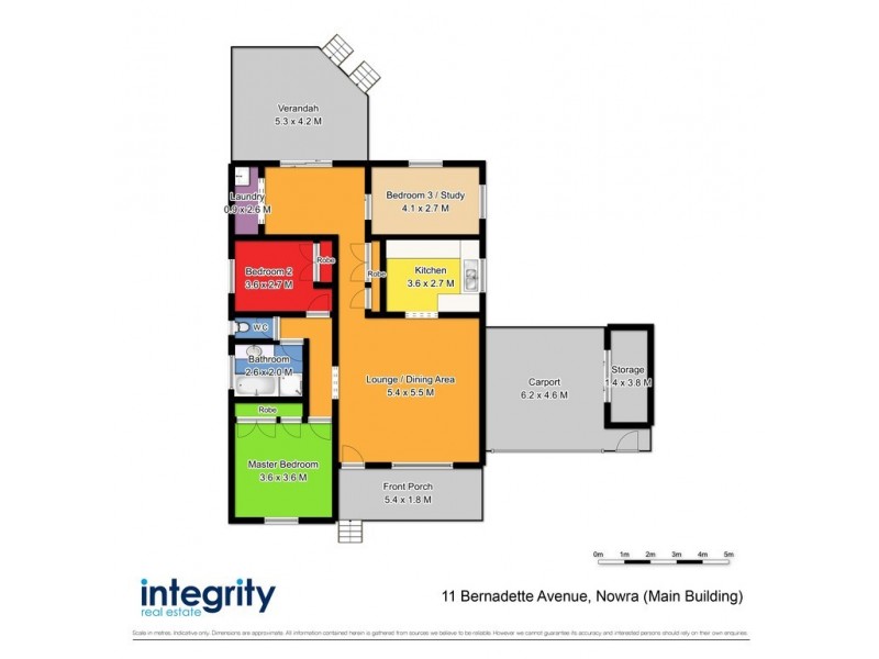 11 Bernadette Avenue, Nowra NSW 2541 Floorplan