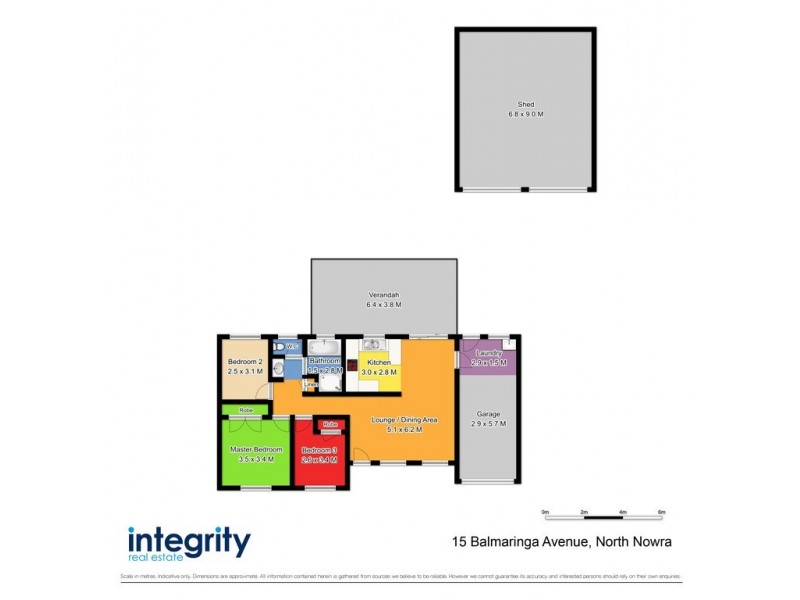 15 Balmaringa Avenue, North Nowra NSW 2541 Floorplan