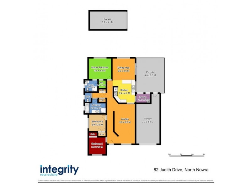 82 Judith Drive, North Nowra NSW 2541 Floorplan