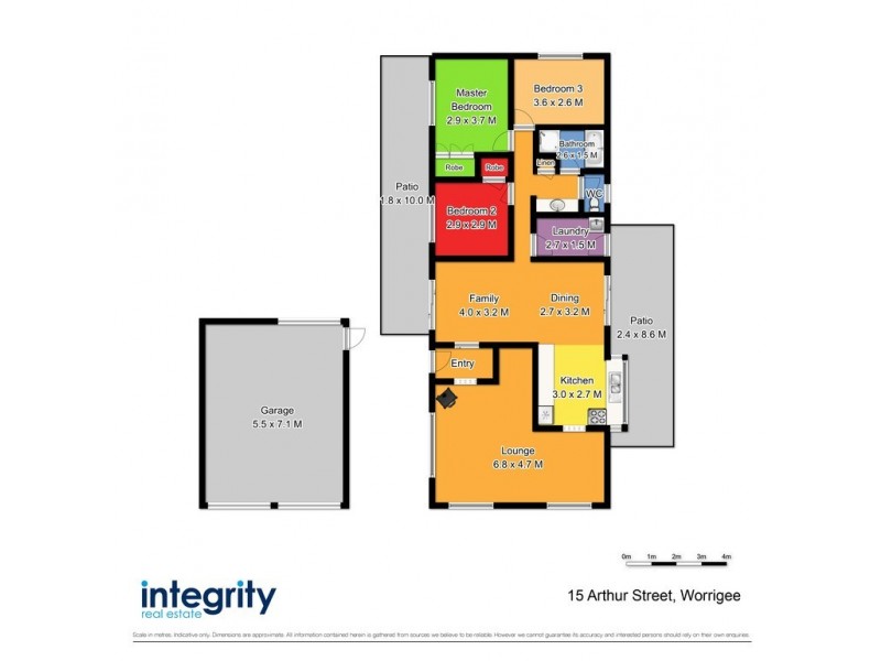 15 Arthur Street, Worrigee NSW 2540 Floorplan