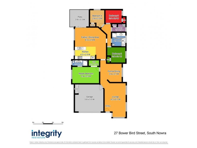 27 Bowerbird Street, South Nowra NSW 2541 Floorplan