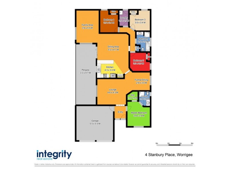 4 Stanbury Place, Worrigee NSW 2540 Floorplan