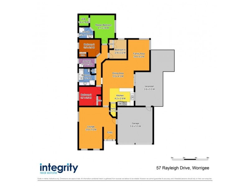 57 Rayleigh Drive, Worrigee NSW 2540 Floorplan