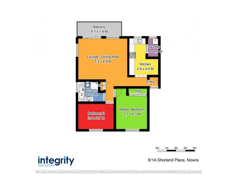 8/1A Shorland Place, Nowra NSW 2541 Floorplan