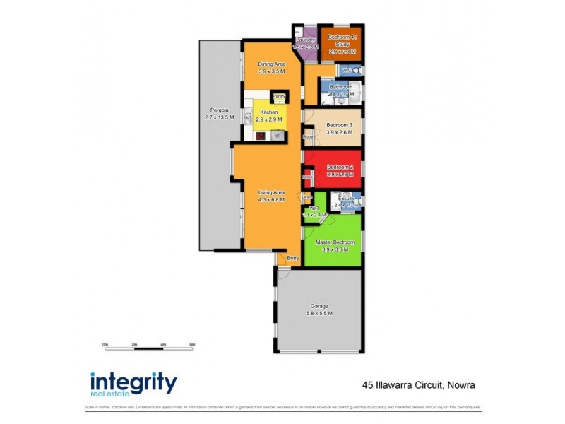 45 Illawarra Circuit, Worrigee NSW 2540 Floorplan