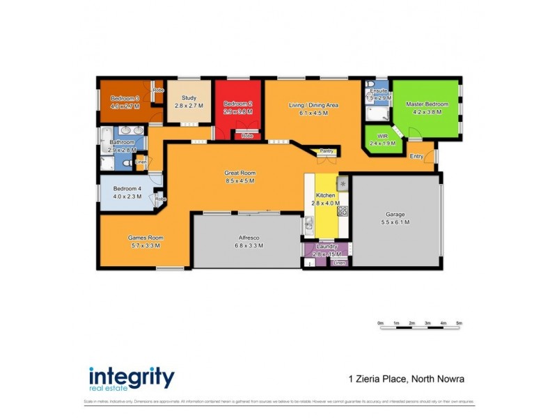1 Zieria Avenue, North Nowra NSW 2541 Floorplan