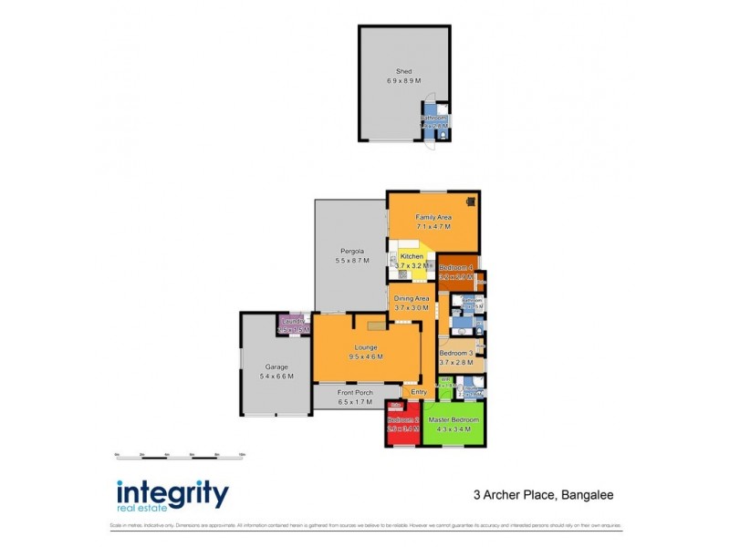 3 Archer Place, Bangalee NSW 2541 Floorplan