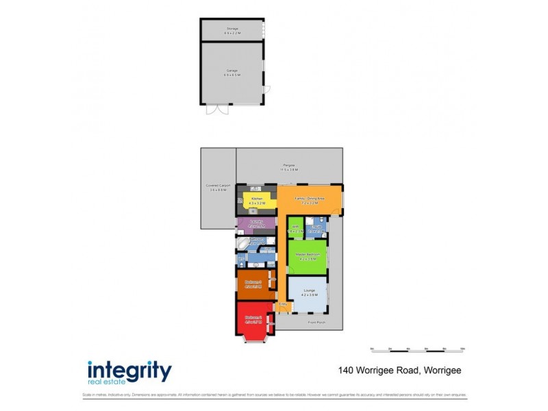 140 Worrigee Road, Worrigee NSW 2540 Floorplan