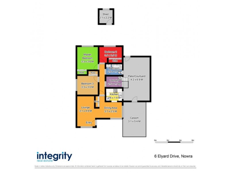 6 Elyard Drive, Nowra NSW 2541 Floorplan