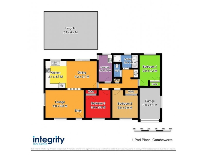 1 Pari Place, Cambewarra NSW 2540 Floorplan