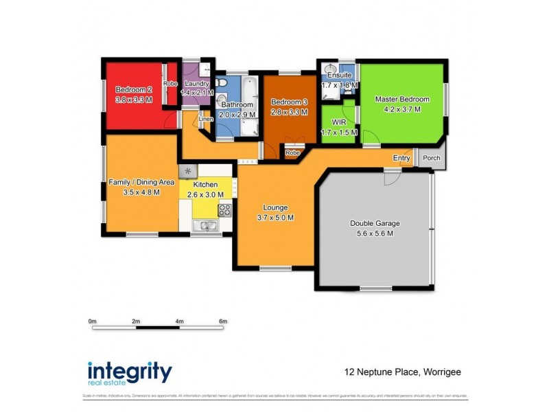 12 Neptune Place, Worrigee NSW 2540 Floorplan