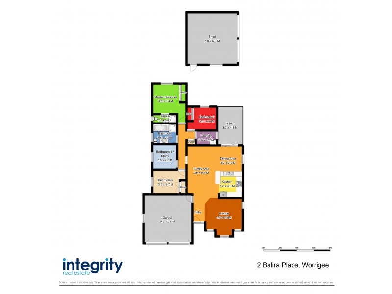 2 Balira Place, Worrigee NSW 2540 Floorplan