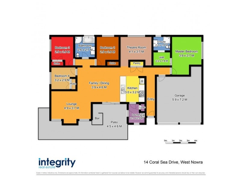 14 Coral Sea Drive, West Nowra NSW 2541 Floorplan